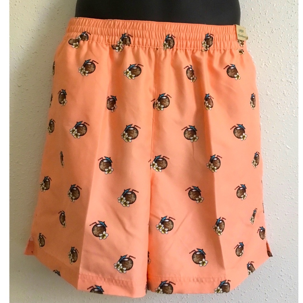 45— CARIBBEAN SWIM SHORTS SIZE- L